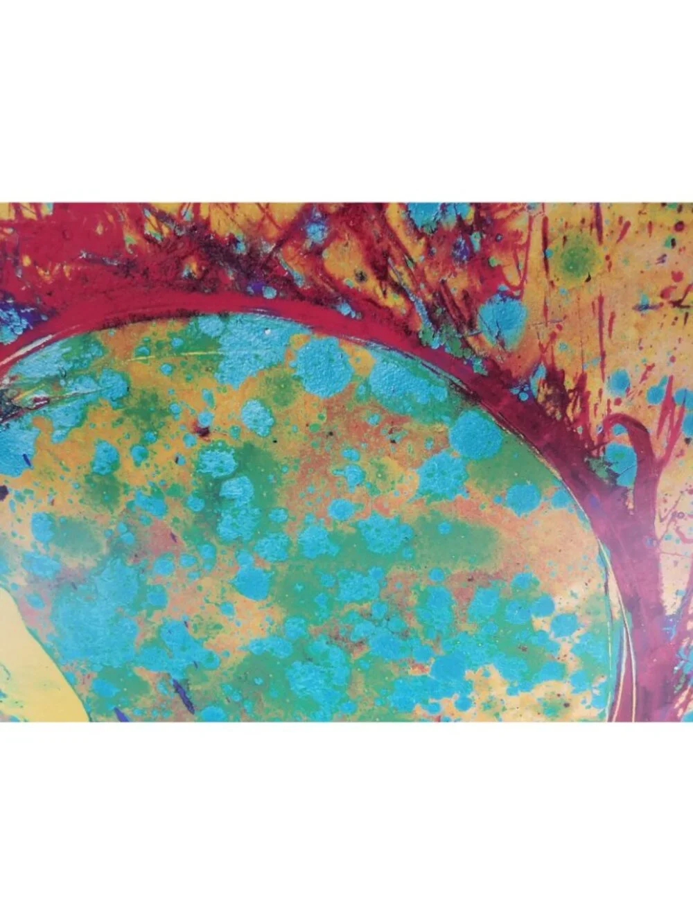 Unique College Colorful Wall Art Poster Abstract 24